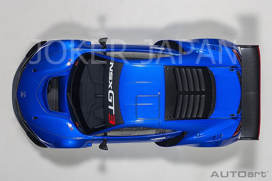 AUTOart Honda NSX GT3 2018 Hyper Blue [81896] 1/18 No opening