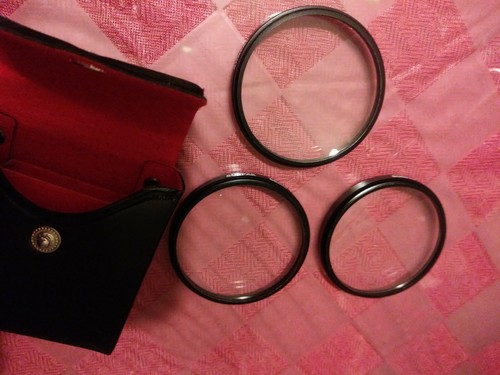 SUNPAK 58mm CLOSE UP #1, 2, 4  filter w/ case  - Picture 6 of 6