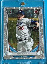 2014 BOWMAN DRAFT - SILVER ICE REFRACTOR - JEFF BRIGHAM (RC) #DP66 (SP)