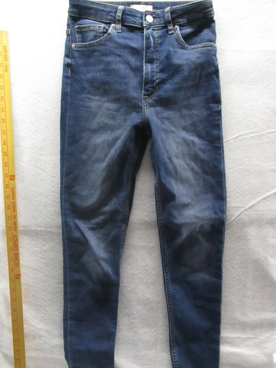 H&M Conscious Denim Blue Jeans Women Size