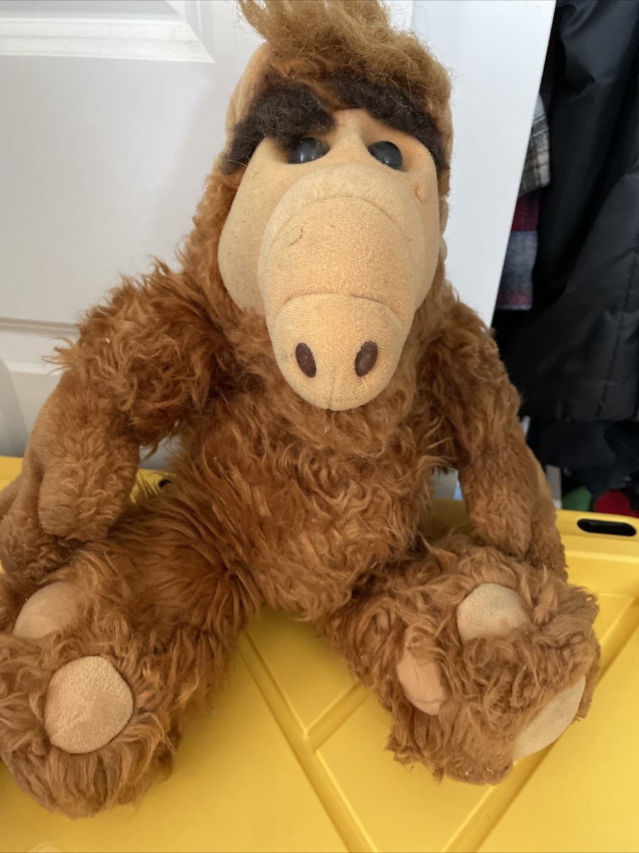 Vintage 1986 ALF Plush Doll Coleco Alien Productions Stuffed