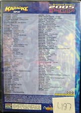 487 POP HITS 2005    6 DISC CHARTBUSTER  KARAOKE  LOT MI LAST
