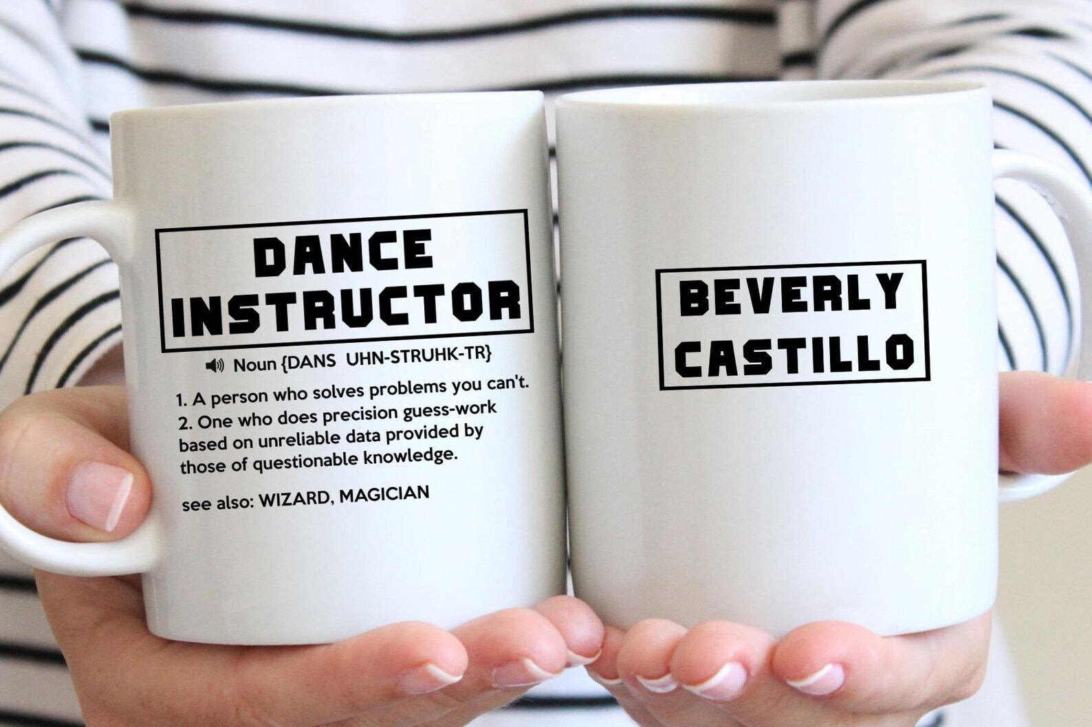 Funny Dance Instructor Mug Dance Instructor Gift For Men & Women Thank You G
