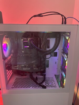 pc gaming used had for 6 months geforce rtx 4060 16 gb memory intel i7-12700f 