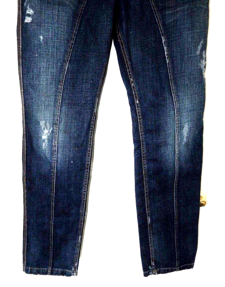 Just Cavalli WOW Quality! Italian Jeans-34 48 Brass nameplate