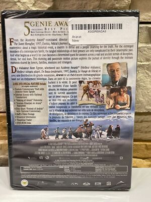 ARARAT 2002: DAVID ALPAY CHARLES AZNAVOUR WIDESCREEN 2 DISCS (NEW