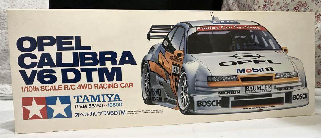 タミヤ 1/10 OPEL CALIBRA V6 DTM オペル カリブラ 1/10 電動RC組立キット オペル カリブラ V6 DTM（TT-01シャーシ