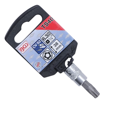 BGS - T Star PLUS TS10 - TS50 - TAMPERPROOF Bit Sockets, 1/4 Drive - Multi Lists