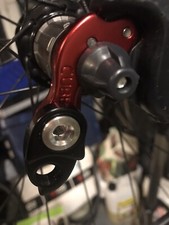 Rear Mech Hanger Dropout extension Derailleur Extender Wolftooth Black UK SELLER