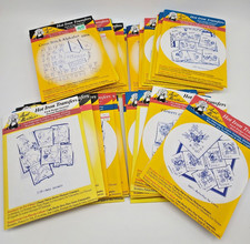 Aunt Martha's Hot Iron Transfer Pattern Embroidery Craft  Lot Of 41 Vtg *read*