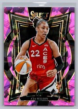 2025 WNBA Select A'Ja Wilson Pink Ice #56 Las Vegas Aces