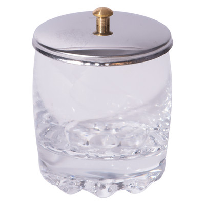 DL Pro Glass Jar with Stainless Steel Lid, 180 mL #DL-C288