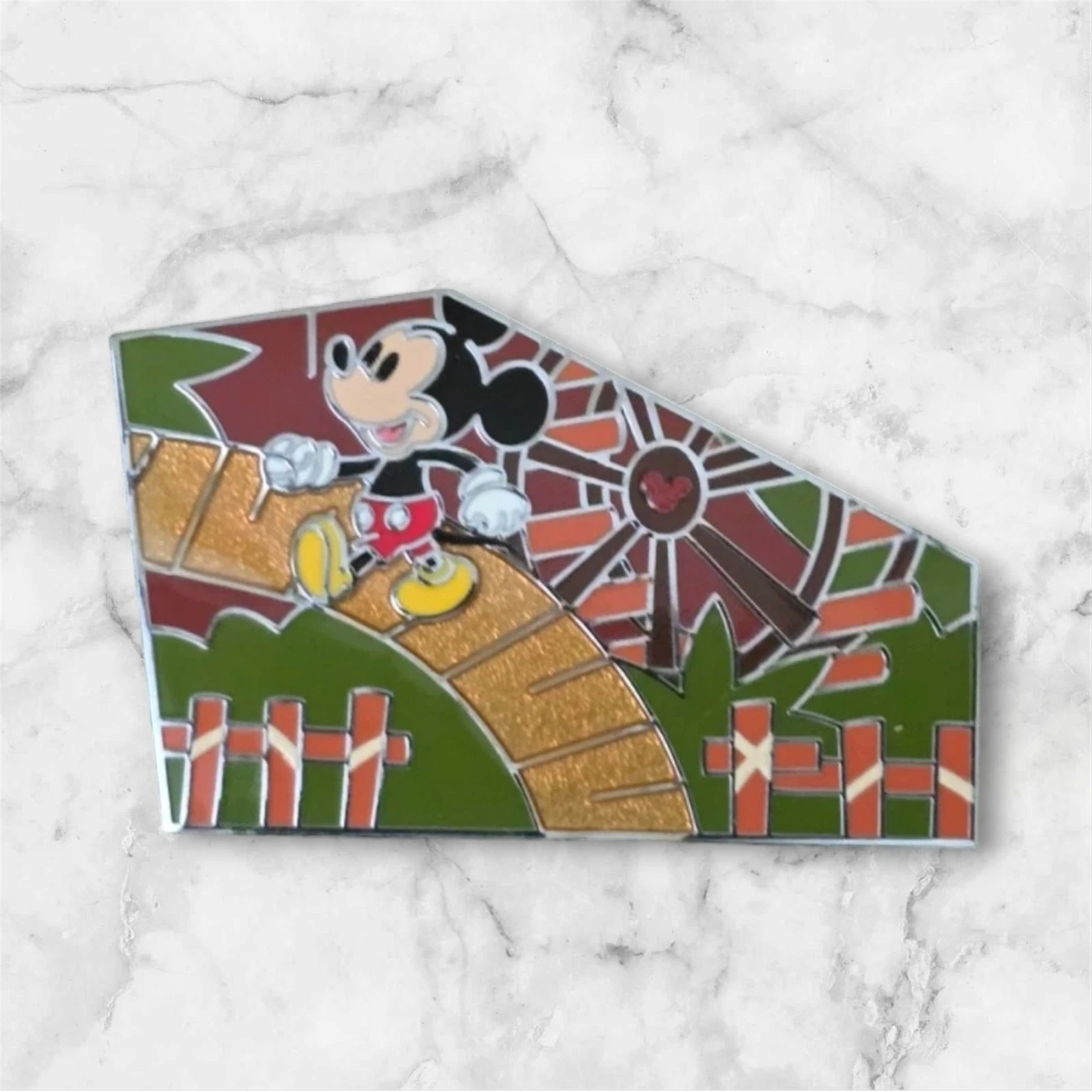2026 Disneyland Swiss Family Treehouse Map Puzzle Pin LE 550 Mickey