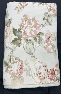 Vintage Cabbage Rose Chic Shabby Queen Duvet Cover Chicago Textile Co Linenfold