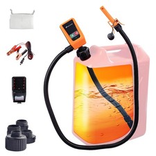 Automatic Fuel Transfer Pump with Auto-Stop, 51'' Extra Long Hose, 3.2 Gallon