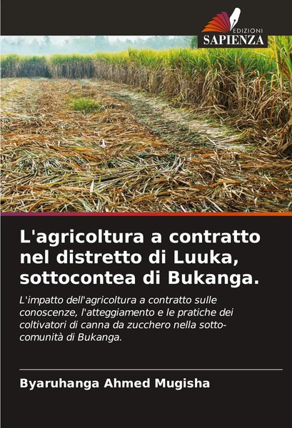 L'agricoltura A Contratto Nel Distretto Di Luuka, Sottocontea Di Bukanga. Buch-image