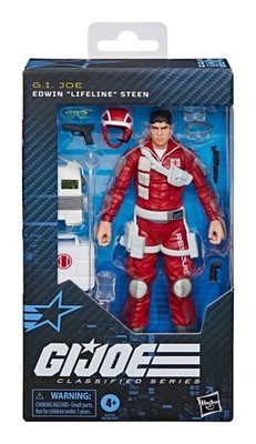 Hasbro G.I. Joe Classified Series 6'' #186 G.I. Joe Edwin ''Lifeline'' Steen Neu