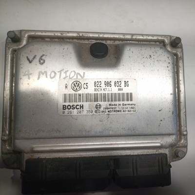 VW Golf MK4 / Bora 2.8 24V VR6 V6 4motion BDE Engine ECU 022906032BG