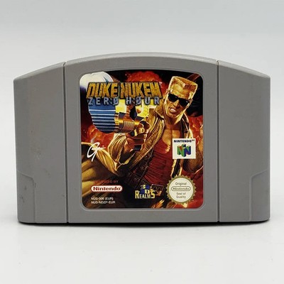 Duke Nukem Zero Hour PAL Spielkassette nur für Nintendo N64