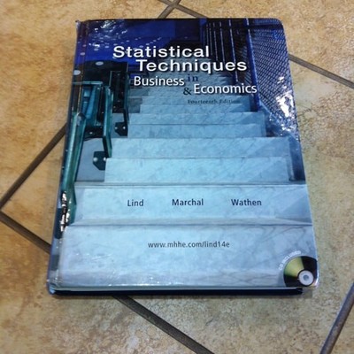 Statistical Techniques in Business and Economics with Student CD, Lind, Douglas,