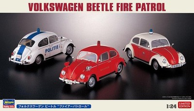 1:24 HASEGAWA Volkswagen Kafer Fire Patrol Kit HA20779 Modellbau