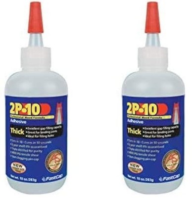 FastCap 2P-10 Thick Super Glue Adhesive for Small Items - All Purpose Applica...