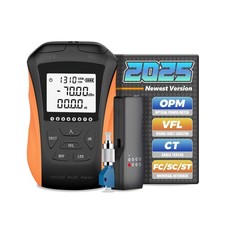 Optical Power Meter with Visual Fault Locator, Fiber Light Meter wi... Fast Ship