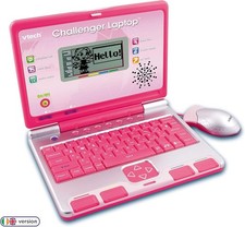 Image of VTech Challenger laptop, Pink, Ages 4 Years +