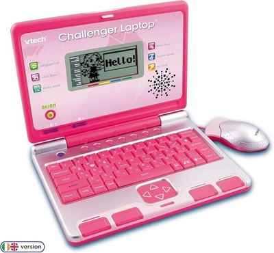 VTech Challenger Laptop, pink, ab 4 Jahren +