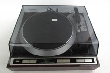 DENON DP-37F Turntable With Dust Cover FOR PARTS ONLY SEE VIDEO