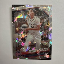 2025 Panini Prizm WNBA #1 Sydney Colson Ice Prizm