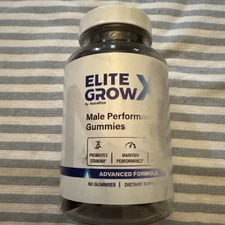 Elite Grow XL Advanced Male Performance Formula Vitamin Supplement 60 Gummies
