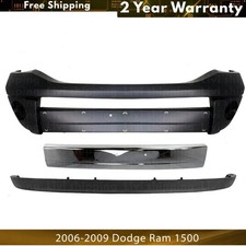 Front Bumper Cover Primed Plastic Bumper Trim Kit For 2006-2009 Dodge Ram 1500 Front Bumper Cover Primed Plastic Bumper Trim Kit For 2006-2009 Dodge Ram 1500