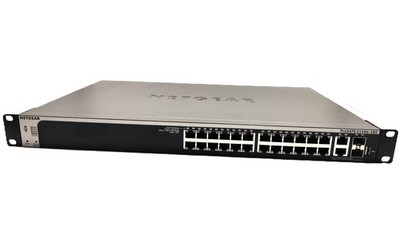 NETGEAR ProSAFE S3300-28X Switch | 24x Gigabit + 4x 10G | Stackable | Managed