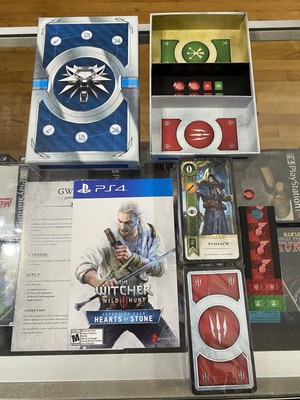 The Witcher 3 Hearts of Stone Expansion PlayStation 4 PS4) Code Used NoSlipCover