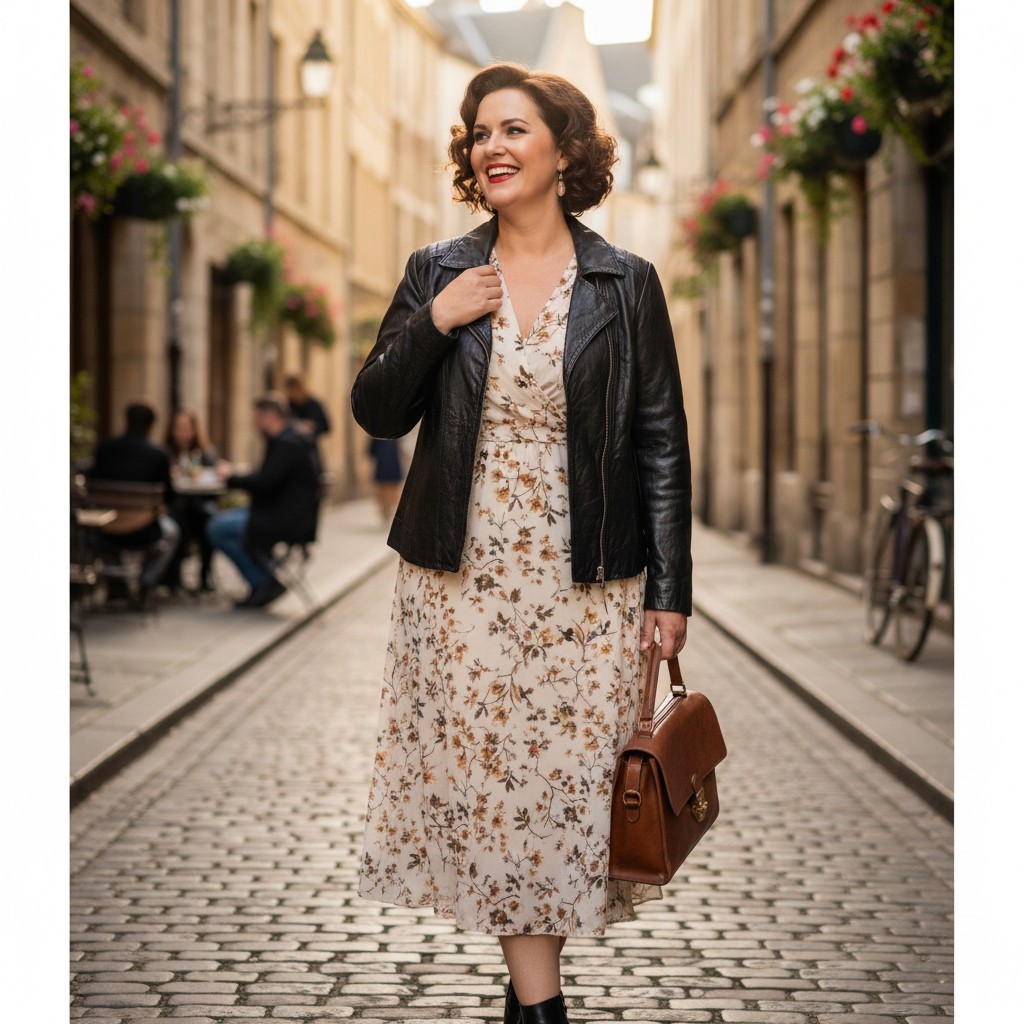 DIRECTSOURCE , INC. Leather Jacket Zip-Up Black P… - image 1