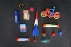 LARGE LOT OF VINTAGE DIME STORE TOYS W BUBBLE GUM MACHINE/CRACKER JACK PRIZES — photo 5