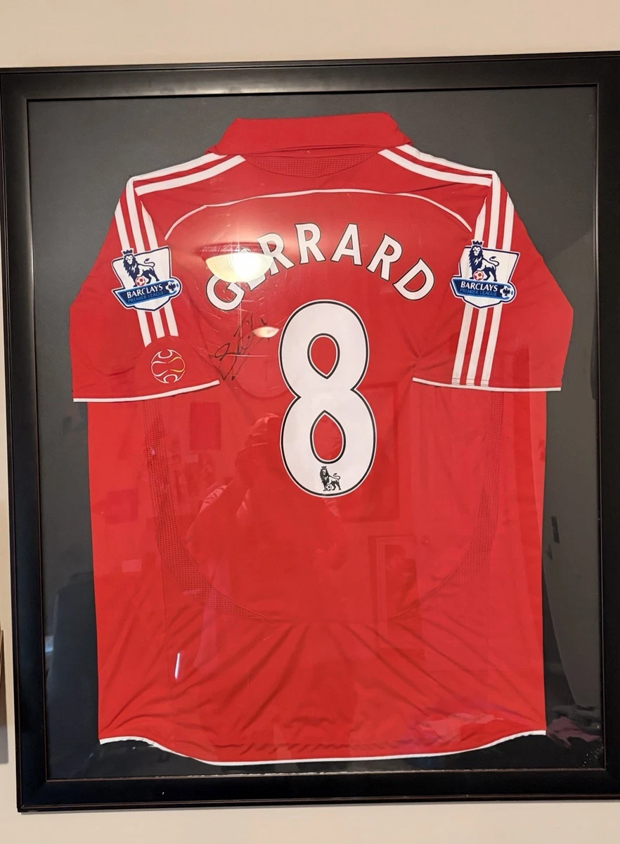 お値下げ　Steaven Gerrard サイン入りシャツ　証明書付き Steven Gerrard Soccer Original Autographed Items for sale | eBay