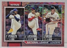 2026 Topps Series 1 #117 ROSE GOLD HOLO FOIL 1/1 - Peralta/Luzardo/Webb