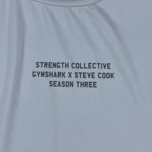 Gymshark Shirt Mens XL Strength Collective Steve Cook Season Three Athletic Tee - Picture 2 of 8