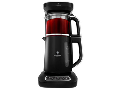 Karaca Caysever Robotea Pro 4in1 Teekocher Wasserkocher Filterkaffee 2500W Grau