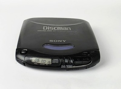 Vintage Sony Discman D-141 Portable CD Player Mega Bass (Tested & Works)