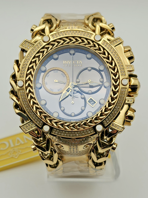 Invicta Reserve Gladiator Chronograph 1.75ct Diamond Grey Dial
