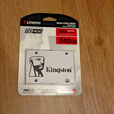 Kingston UV400 240GB SSD  , Internal, 2.5 Suv400S37 Solid State Drive