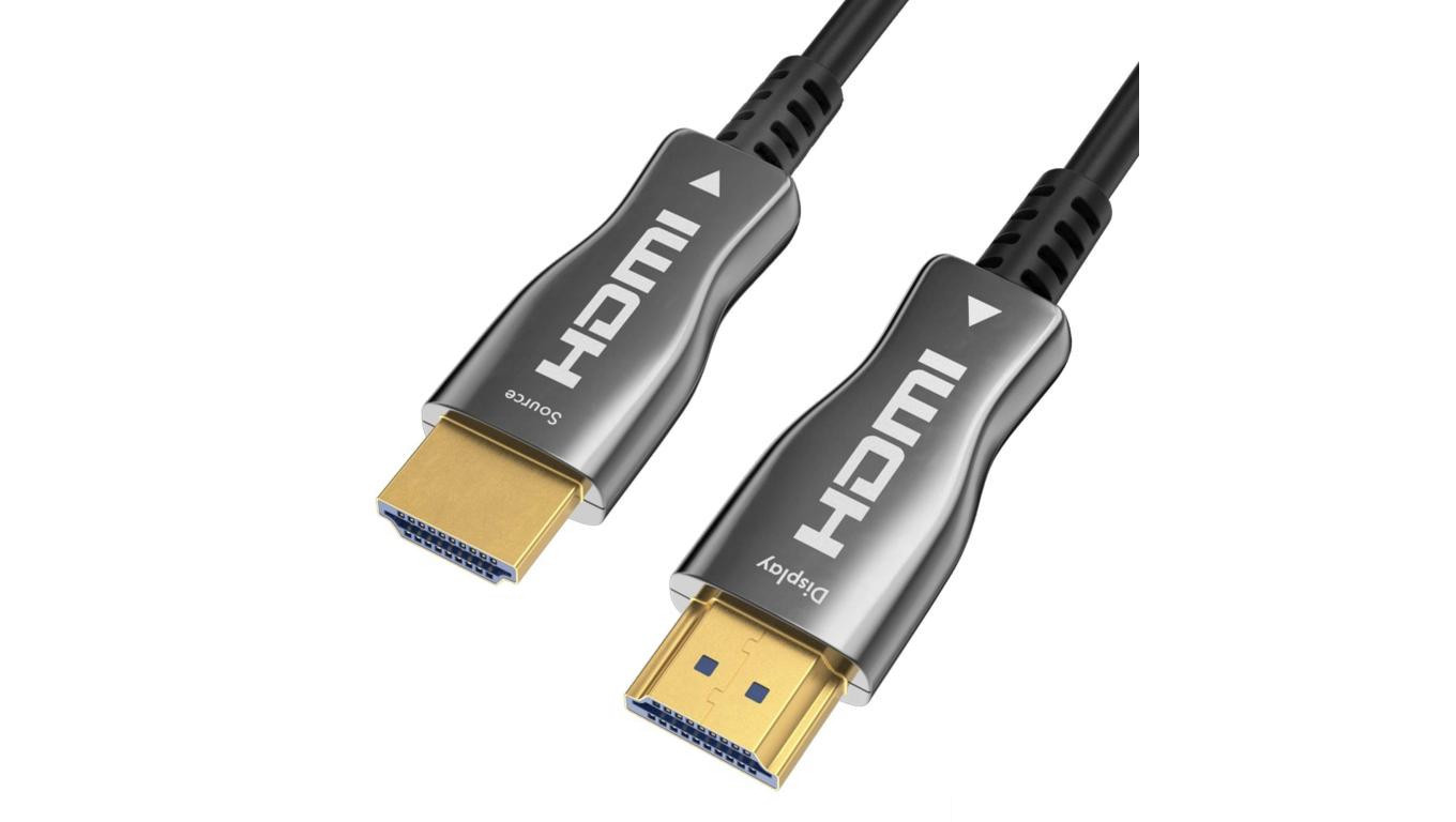 5907772506561 Оптический кабель CLAROC HDMI 2.0 4K Премиум-класса с высокой скоростью Ultra HD 4K@6