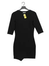 Mango T-Shirt Midi Dress S in Black
