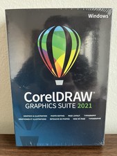 CorelDRAW Graphics Suite 2021 For Windows. Brand New  Factory Sealed 