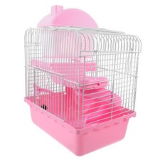  Large Rodent Cage Double-layer Hamster Castle Hideout Multi-chamber House