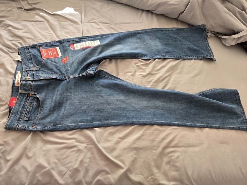 Levi Strauss Women's Jeans Blue Measured