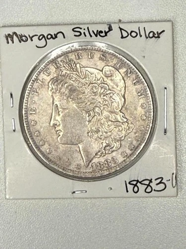 🔥1883-O Morgan Silver Dollar HIGH DETAIL NICE COIN $0.99 NR